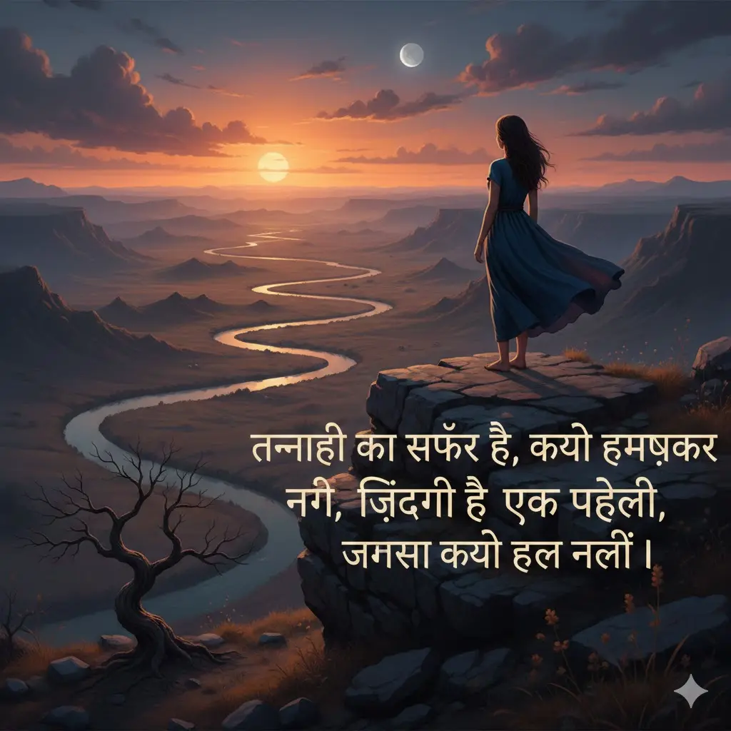 Alone Life Shayari in Hindi